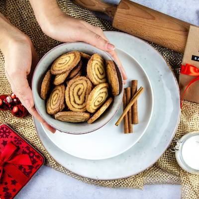 Zimtschnecken-Kekse