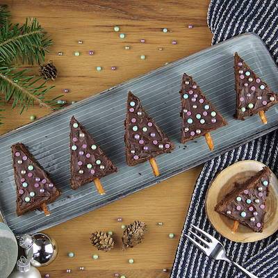 Weihnachts-Brownies