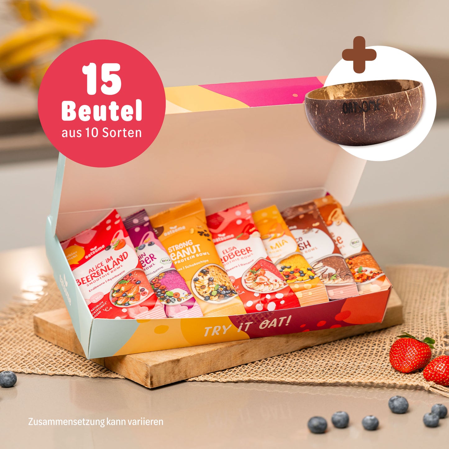 Smoothie Bowl Probierpaket + Coconut Bowl