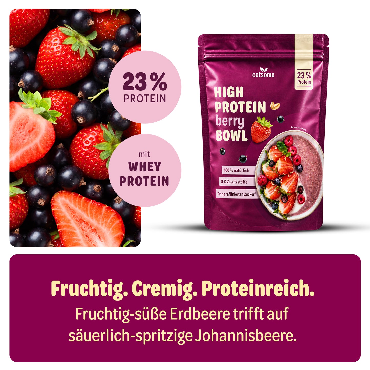 Whey Protein Bowl Berry